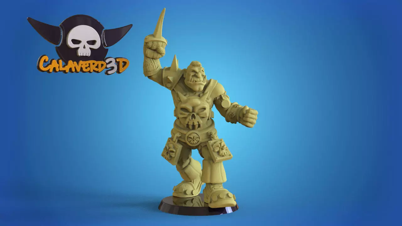 Ogre Starplayer 3D print model_0