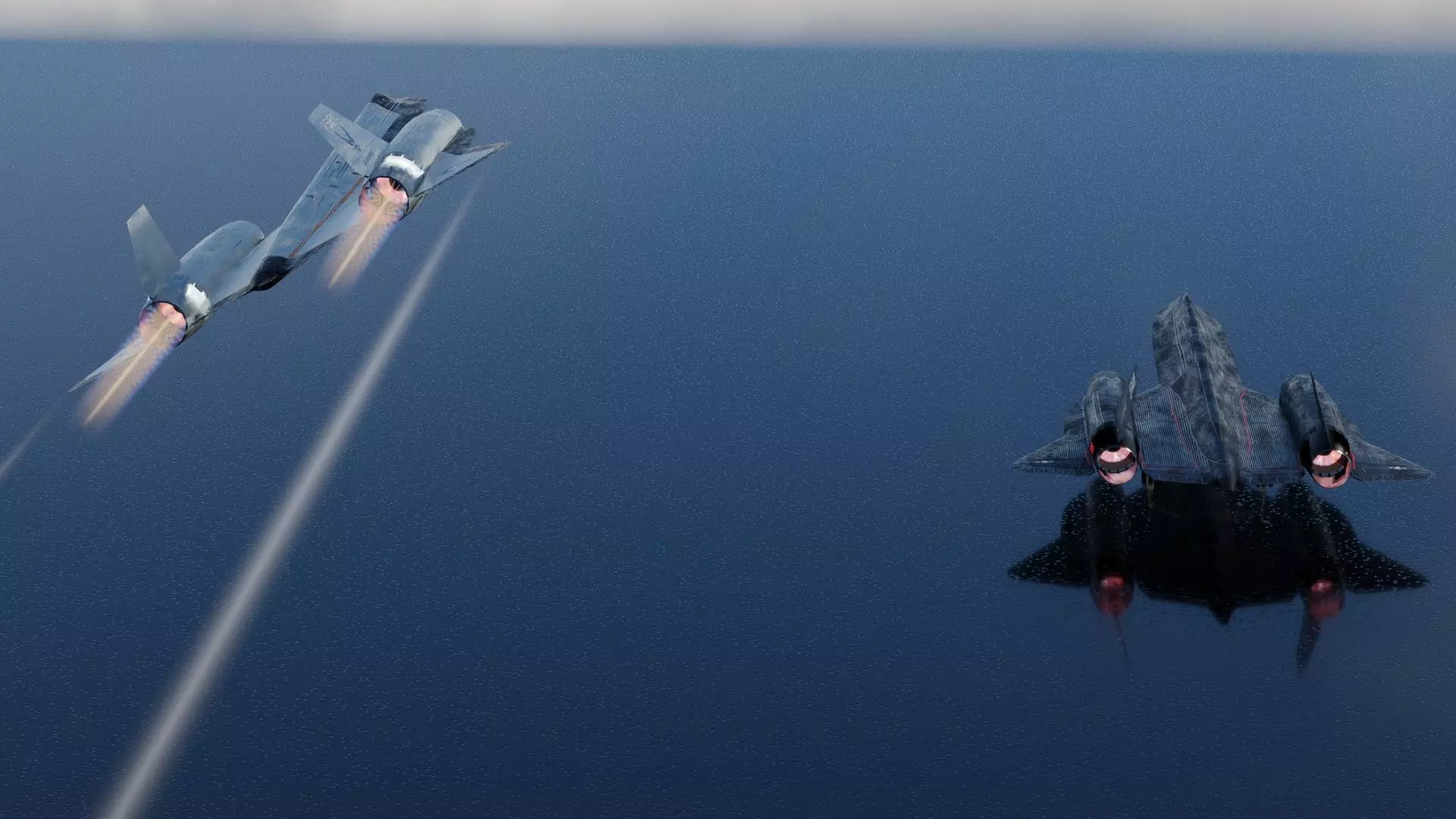 Lockheed SR-71 Blackbird Low-poly 3D model_19