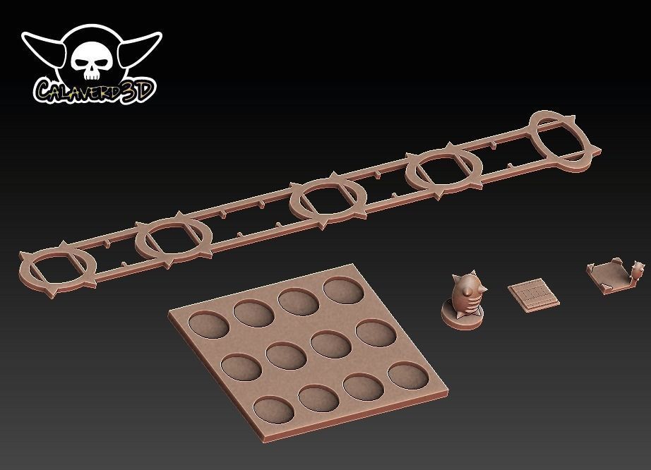 board game Travel field bb footbal 3D print model_2