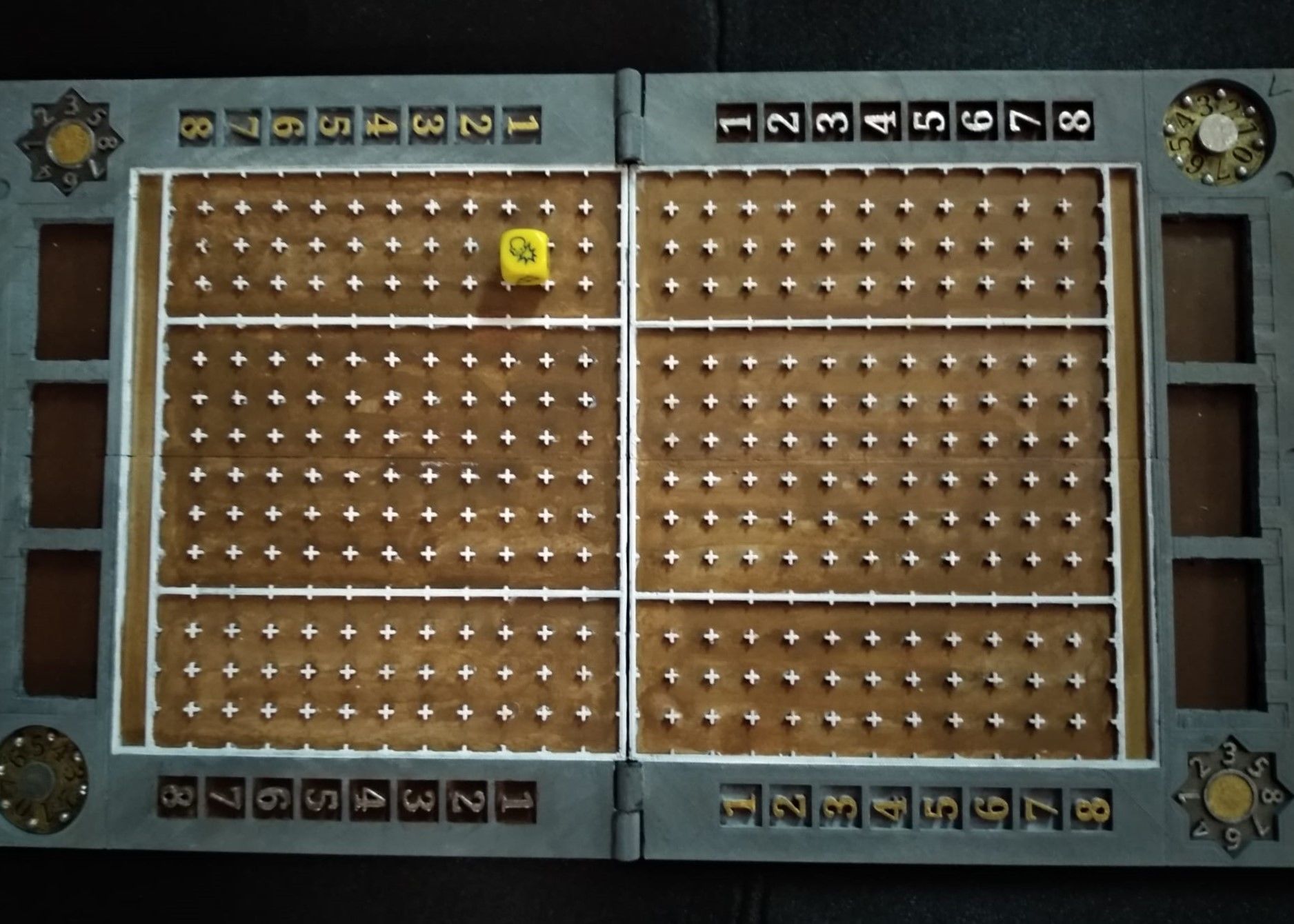 board game Travel field bb footbal 3D print model_12