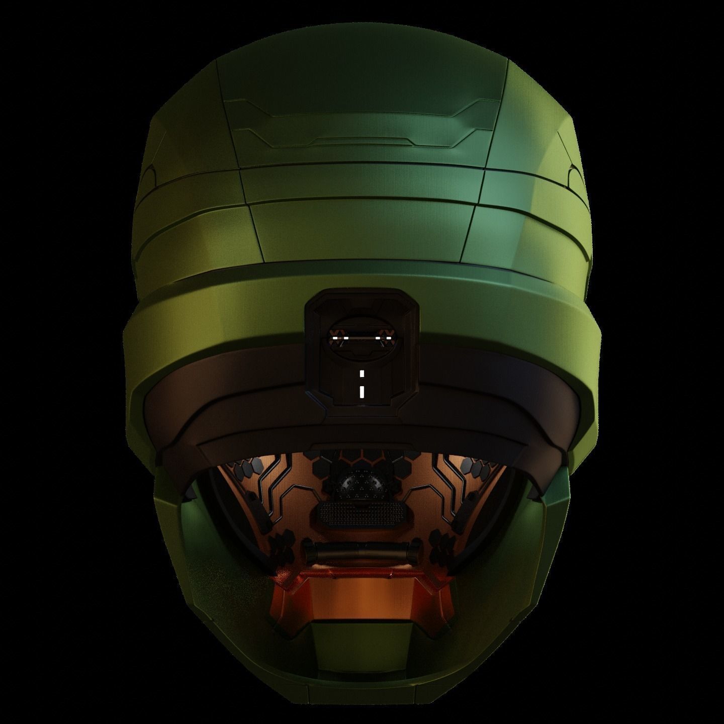 Ironman Halo Master Chief Mark 117 3D print model_7