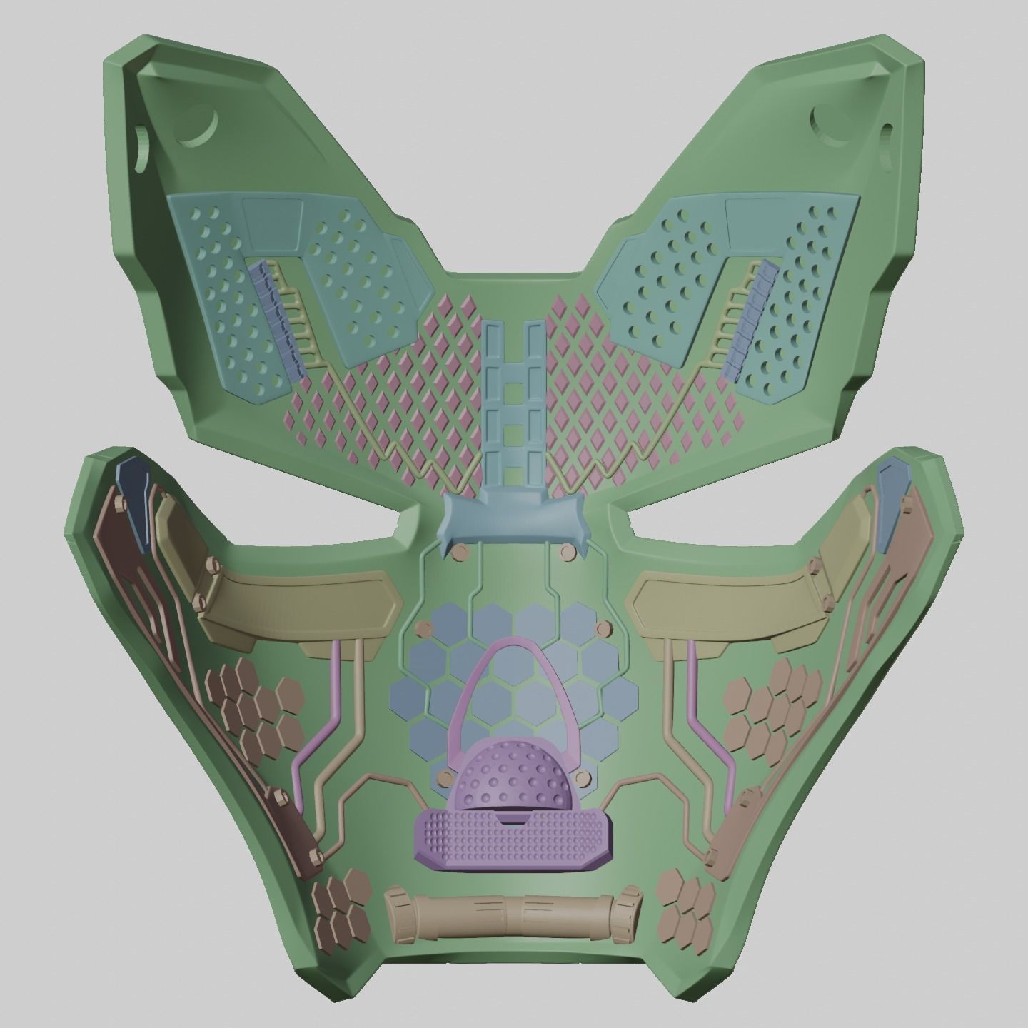 Ironman Halo Master Chief Mark 117 3D print model_12