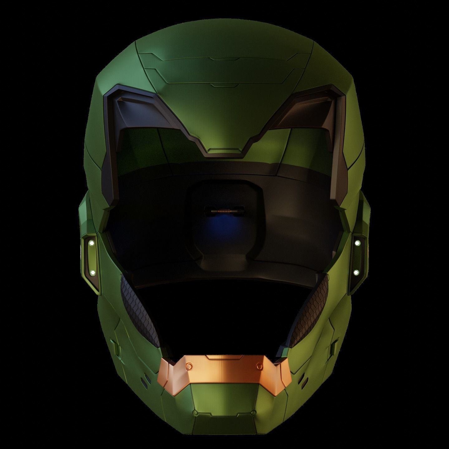 Ironman Halo Master Chief Mark 117 3D print model_4