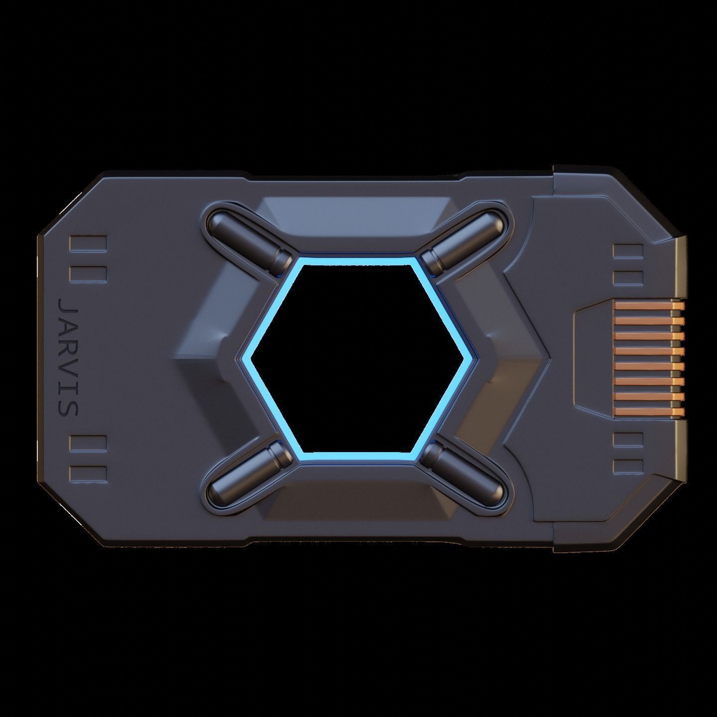 Ironman Halo Master Chief Mark 117 3D print model_3