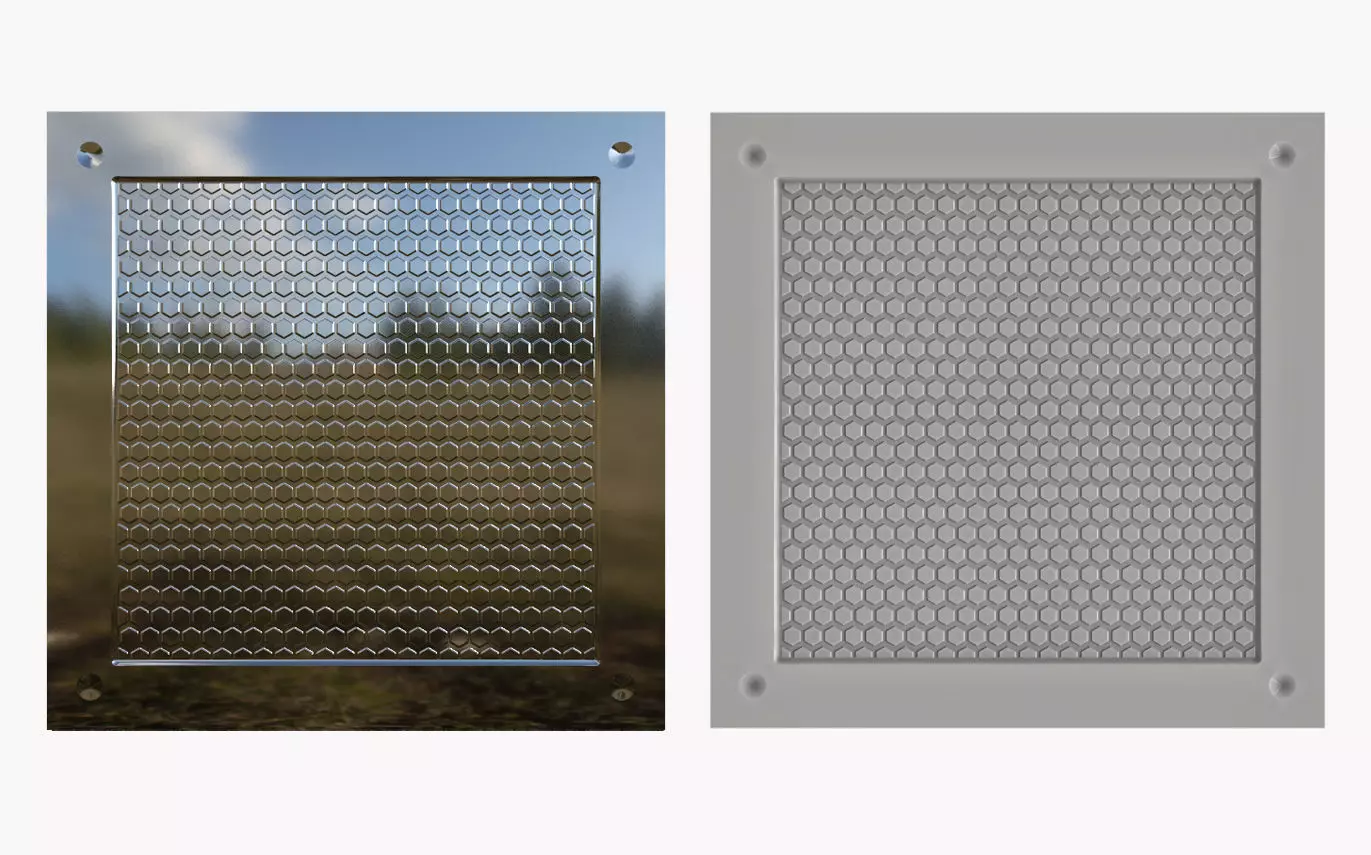 low poly metal grid -modular  Texture_0