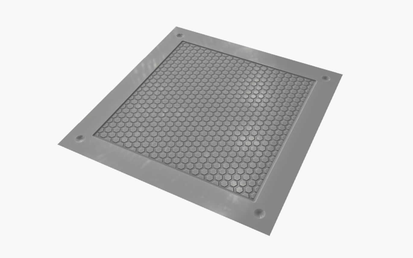 low poly metal grid -modular  Texture_2