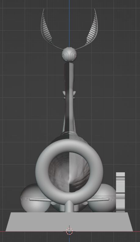 Quadribol 3D print model_3