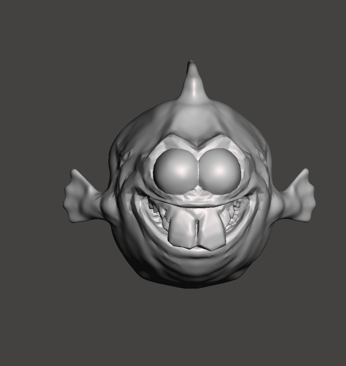 DOPEFISH - Doom Eternal Easter Egg - STL for 3D printing 3D print model_3
