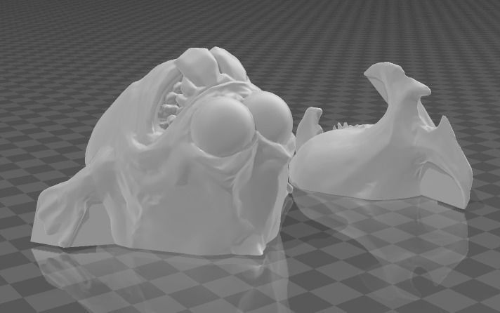 DOPEFISH - Doom Eternal Easter Egg - STL for 3D printing 3D print model_7
