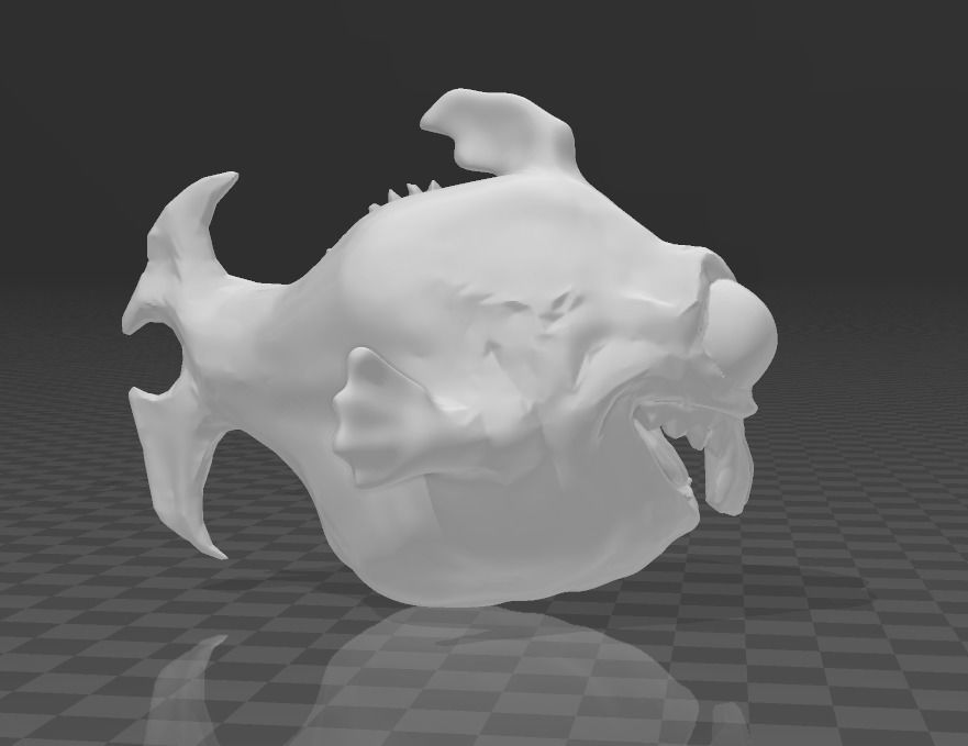 DOPEFISH - Doom Eternal Easter Egg - STL for 3D printing 3D print model_6