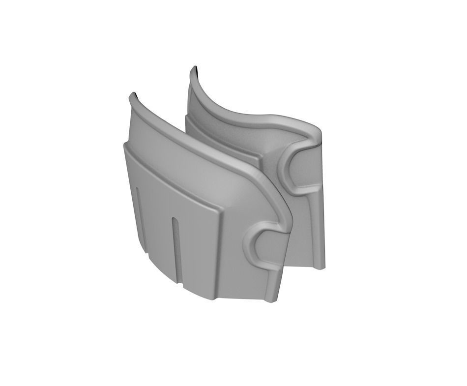 Dredd 2012 boot armour 3D print model_5
