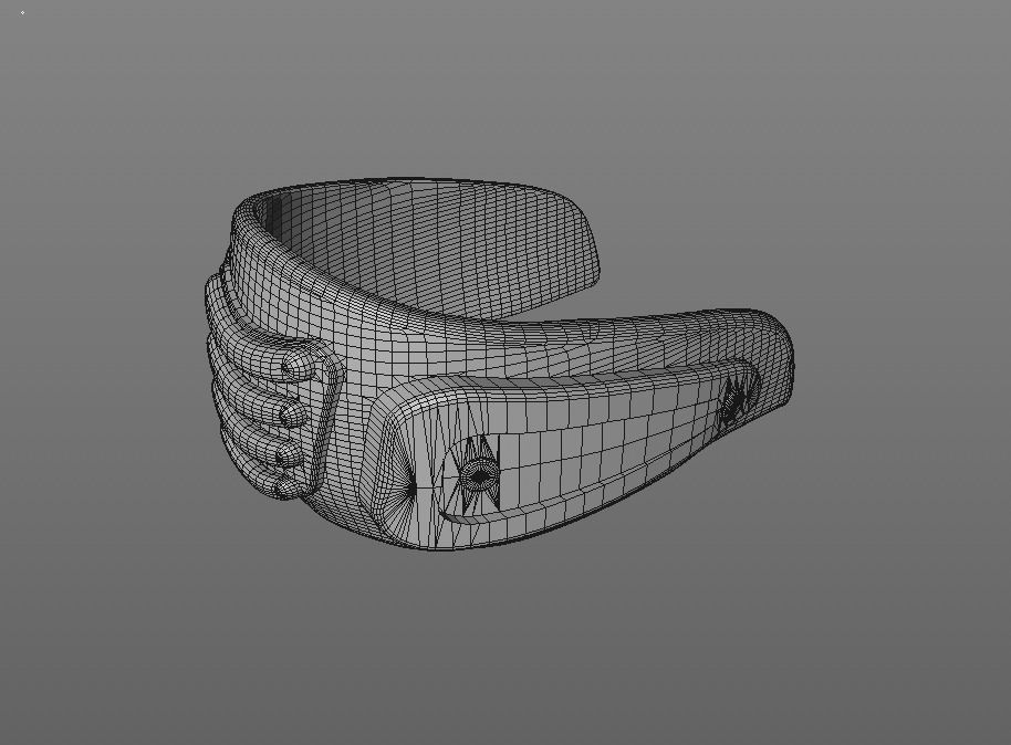 Dredd 2012 boot armour 3D print model_3