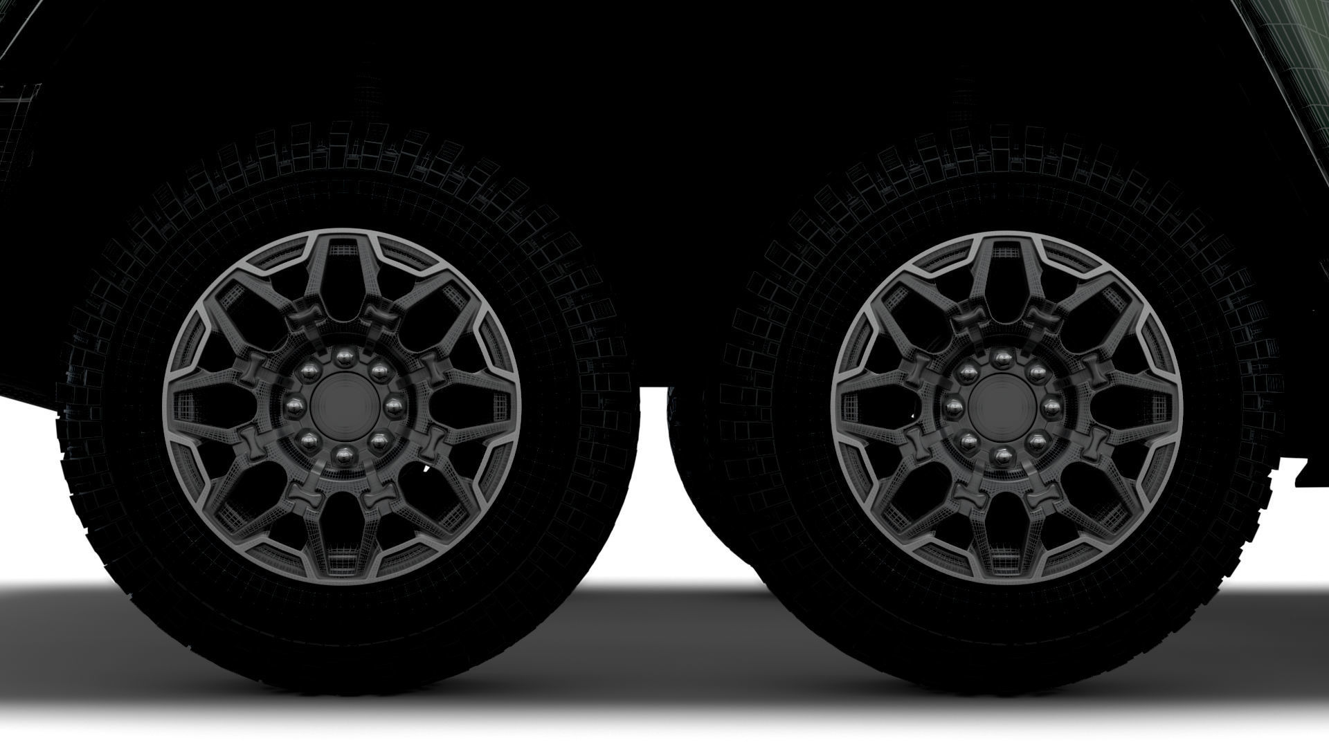 Hummer EV GMC SUV Crawler 2024 3D model_21