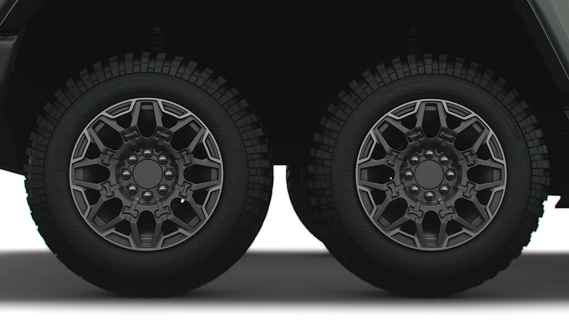 Hummer EV GMC SUV Crawler 2024 3D model_9