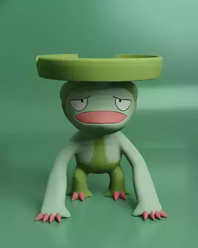 Pokemon Lombre 3D model 3D printable CGTrader