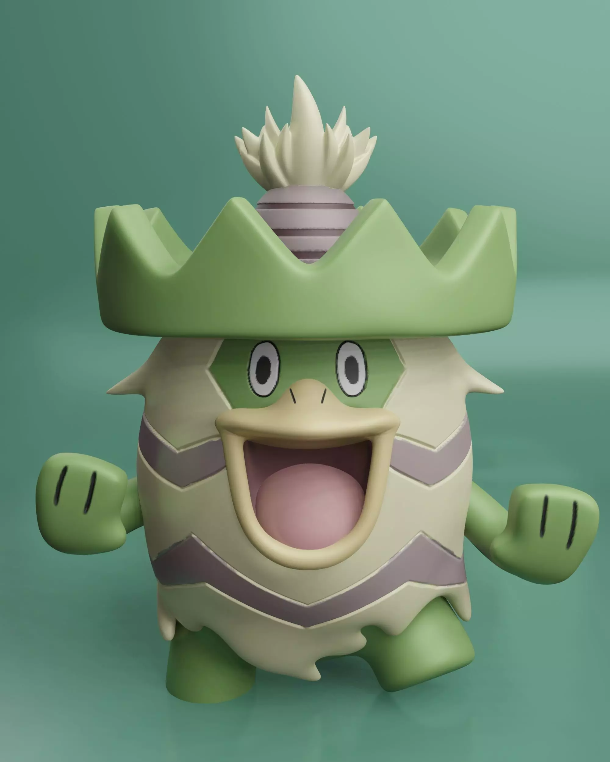 Pokemon - Ludicolo 3D print model_0