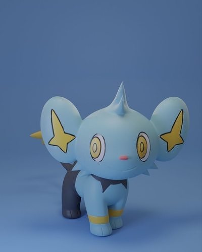Pokemon - Shinx 3D print model