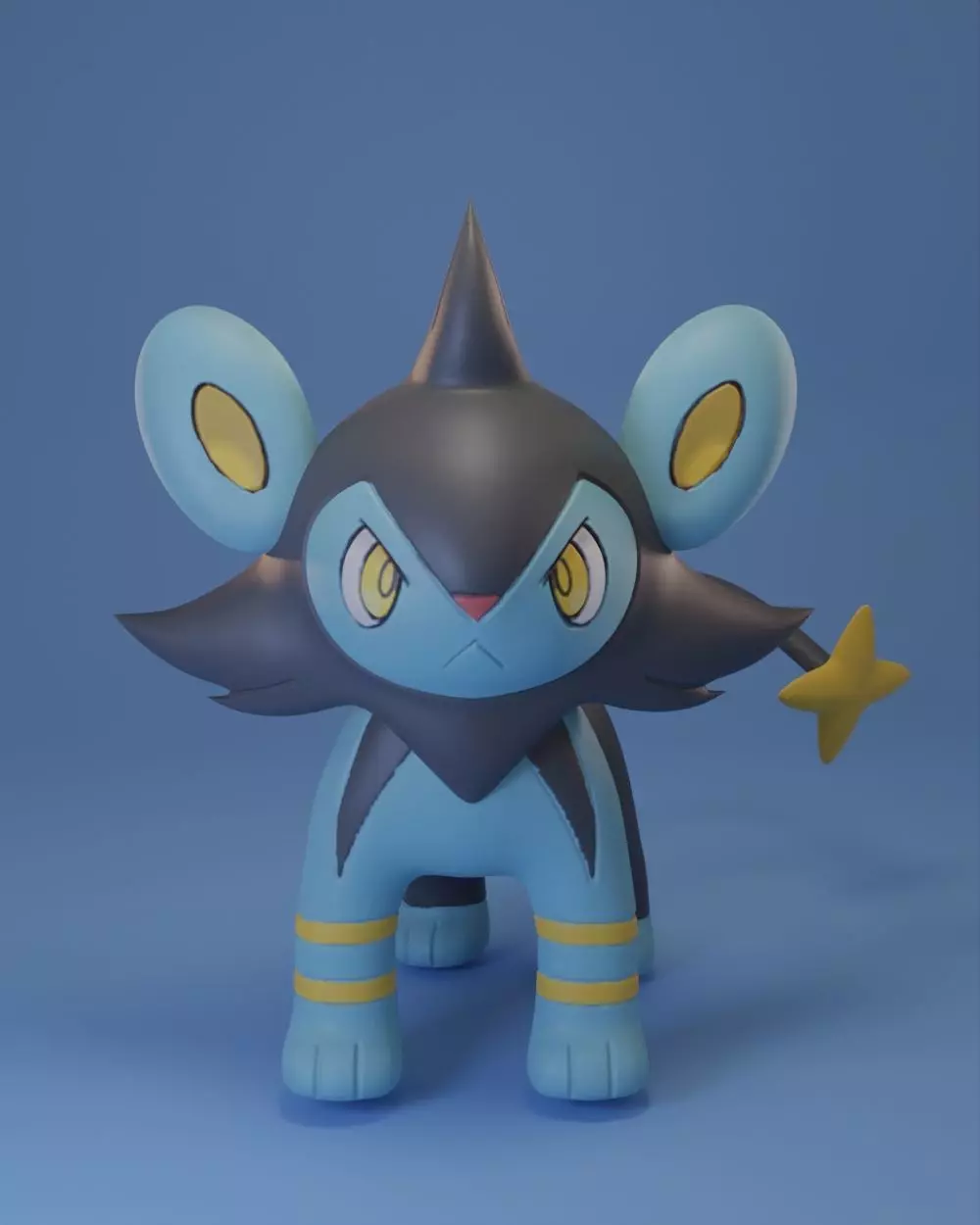 Pokemon - Luxio 3D print model_0