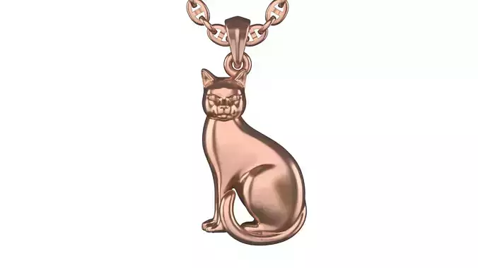 Cat pendant Version 4