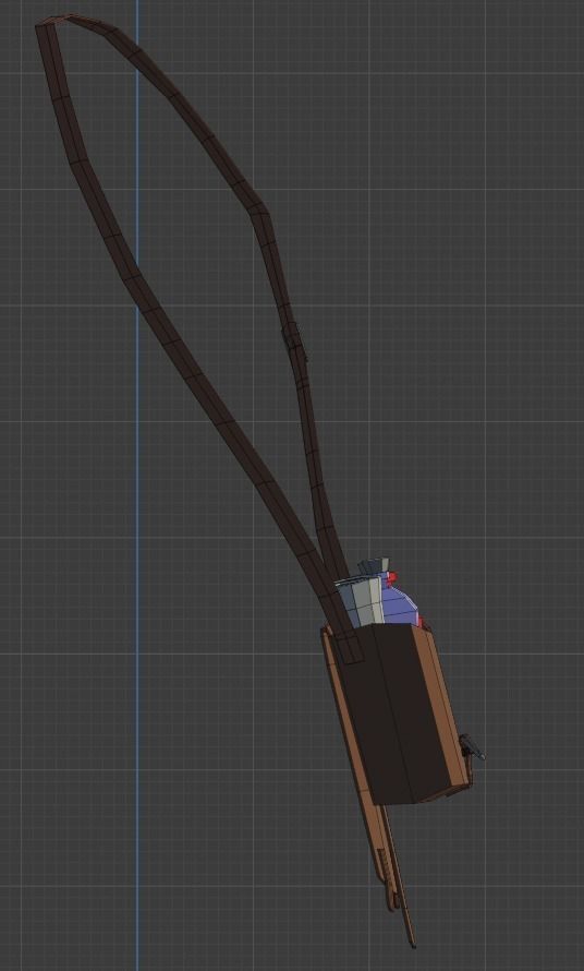 Low Poly Adventurer animated character holding sword Free low-poly 3D model_20