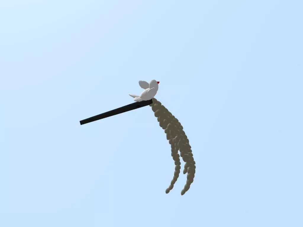 Inaho Kanzashi Free 3D model
