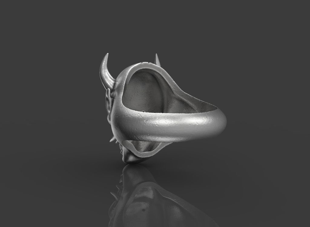 Ring Oni 3D print model_3