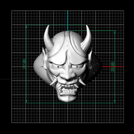 Ring Oni 3D print model_8