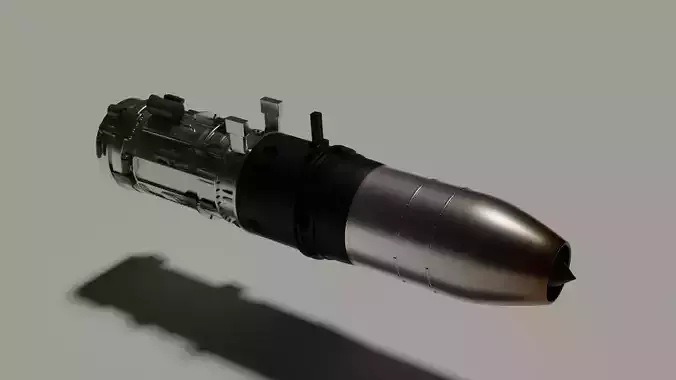 Me262 printable jet engine  3D print model