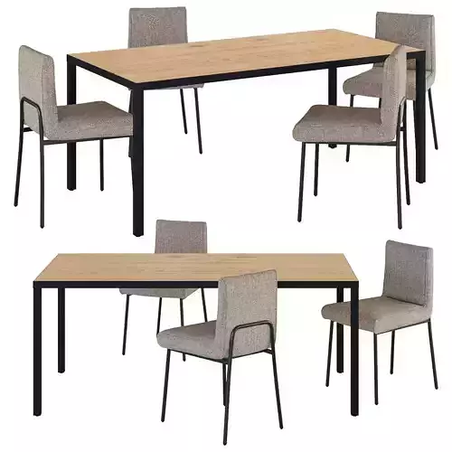 Nova table Rafa chair