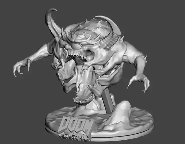 Pain Elemental - Doom Eternal - STL for 3D printing 3D print model