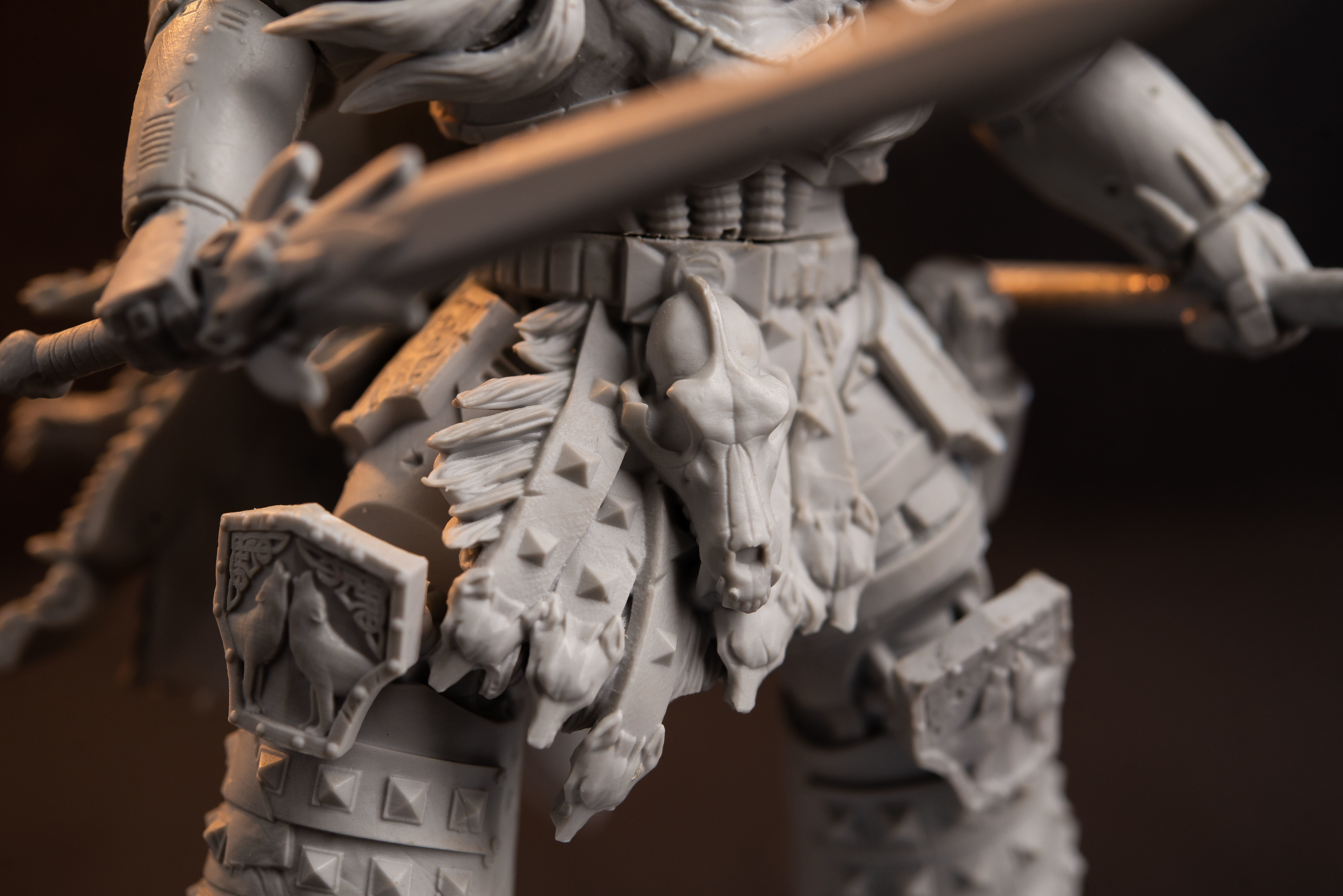WOLF KING 3D print model_3