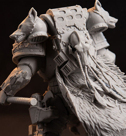 WOLF KING 3D print model_4