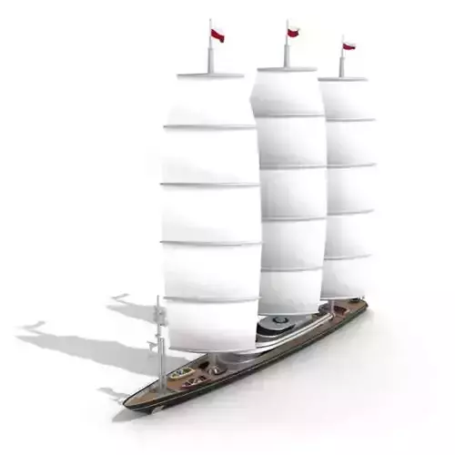 Model Sailing Ship