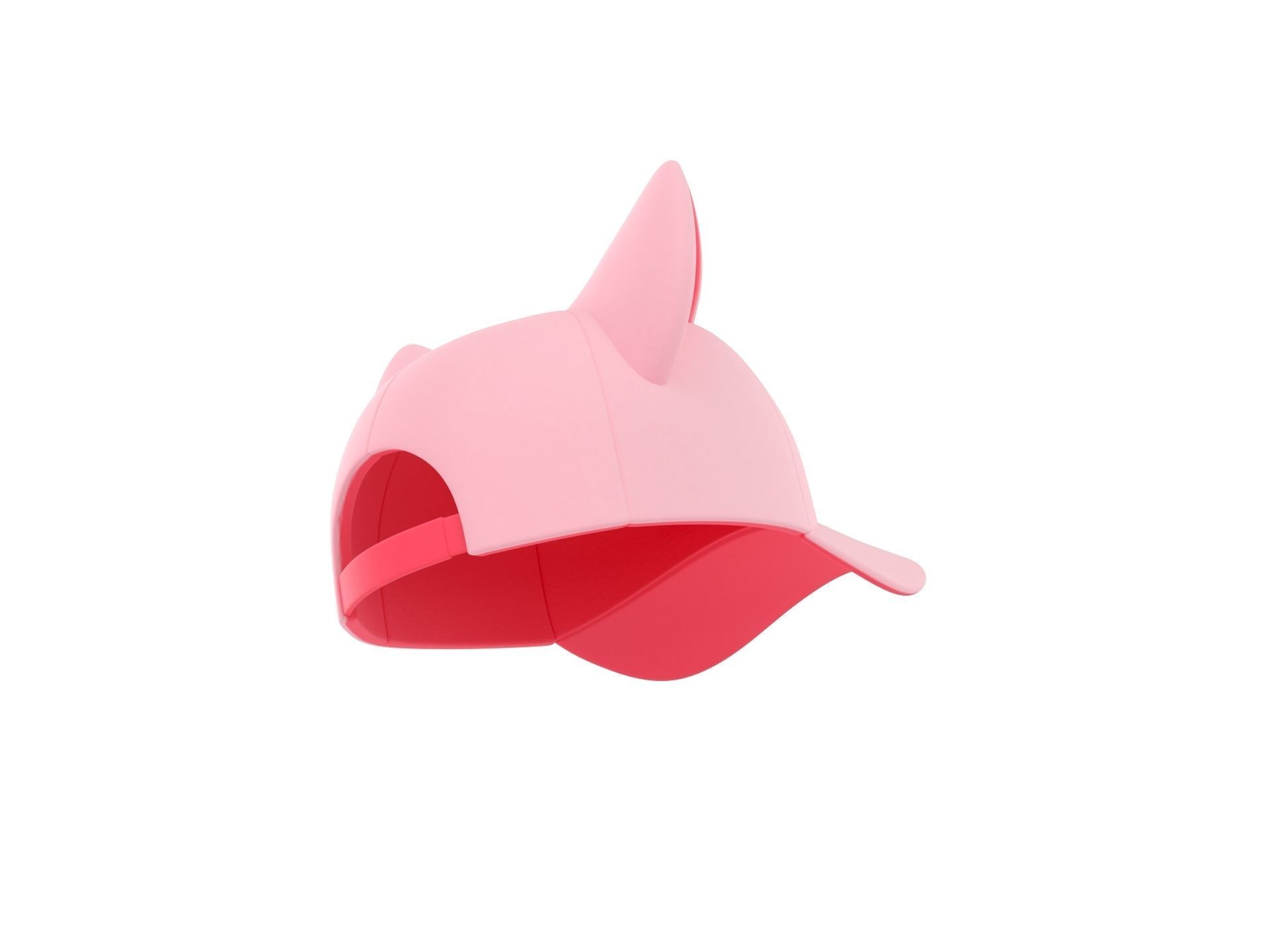 Prop032 Cat Cap 3D model_4