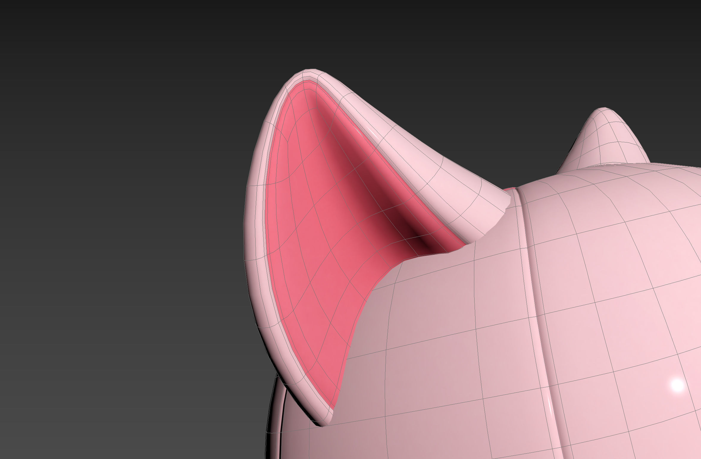 Prop032 Cat Cap 3D model_16