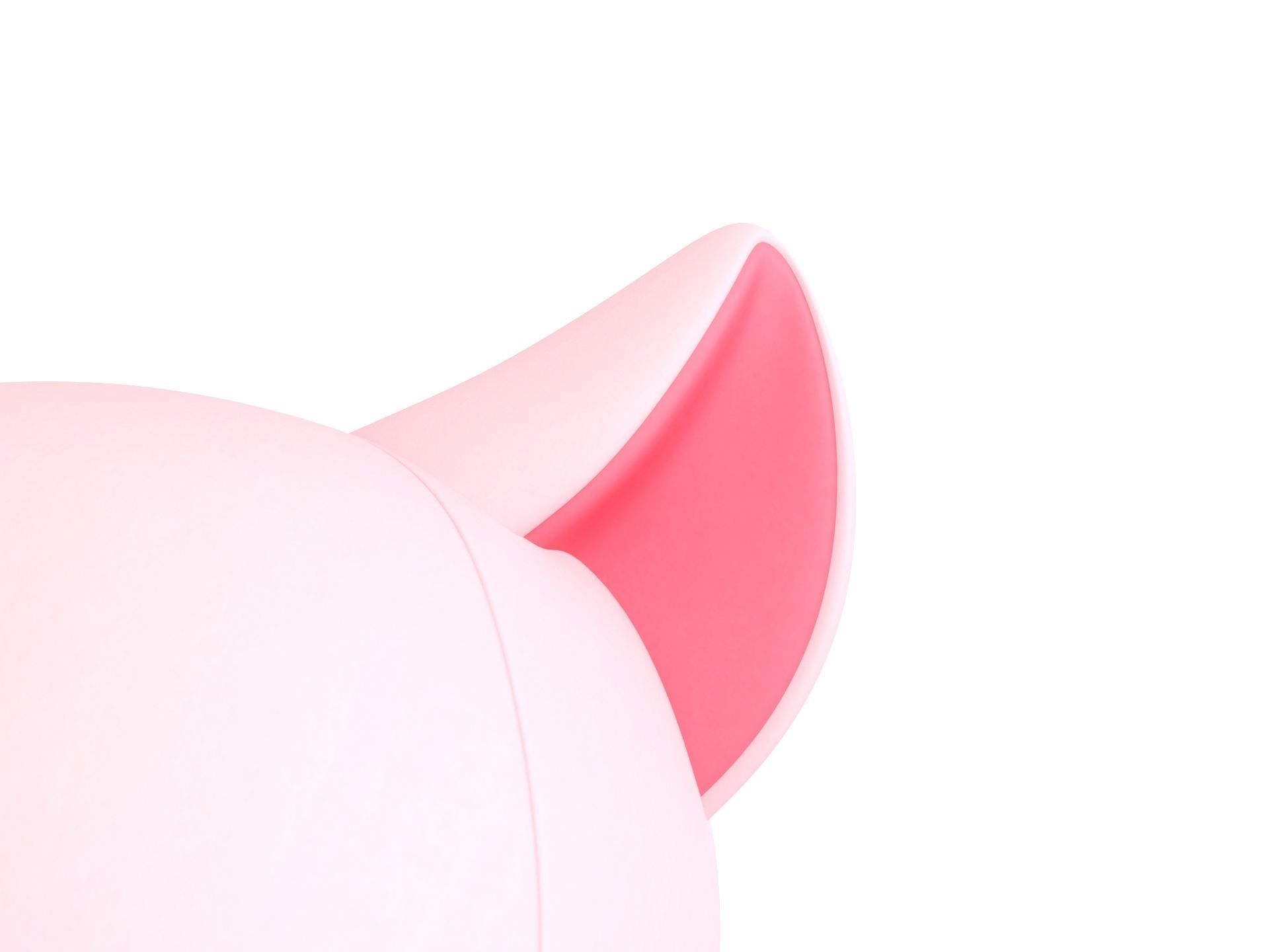 Prop032 Cat Cap 3D model_9