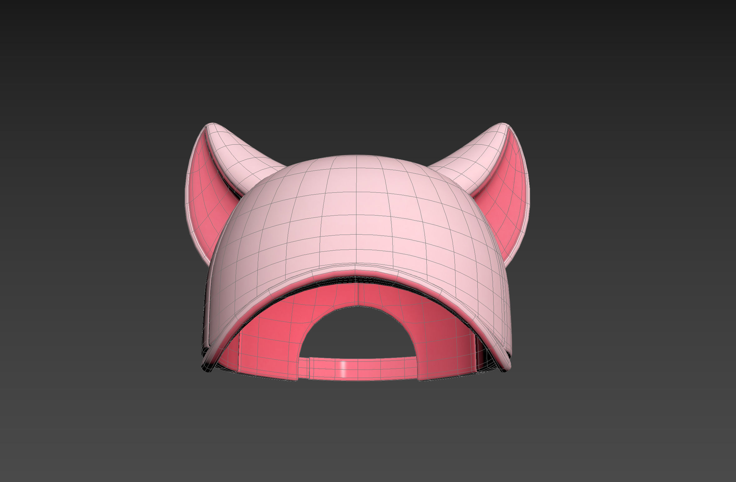 Prop032 Cat Cap 3D model_13