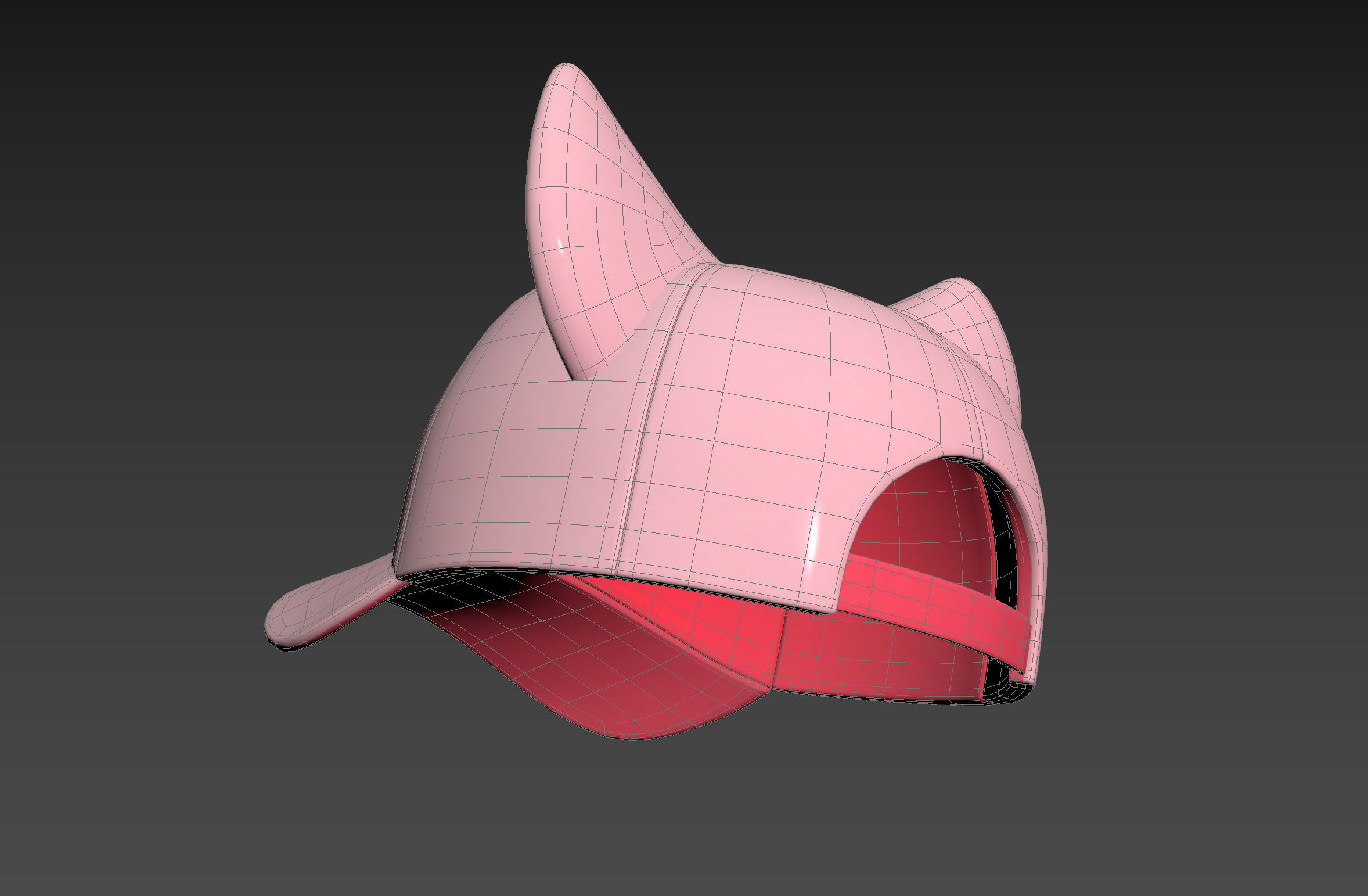 Prop032 Cat Cap 3D model_19