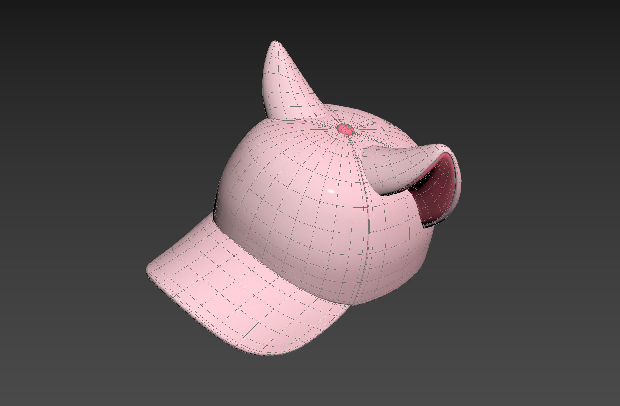 Prop032 Cat Cap 3D model_21