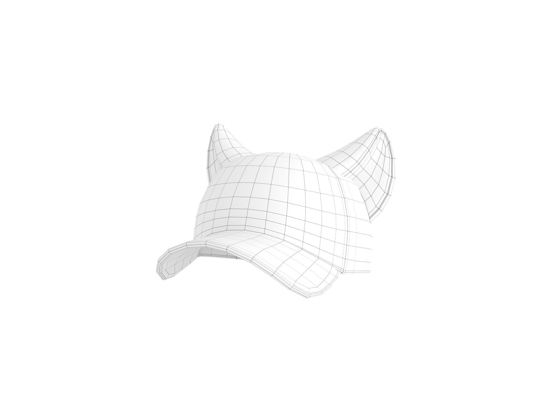 Prop032 Cat Cap 3D model_23