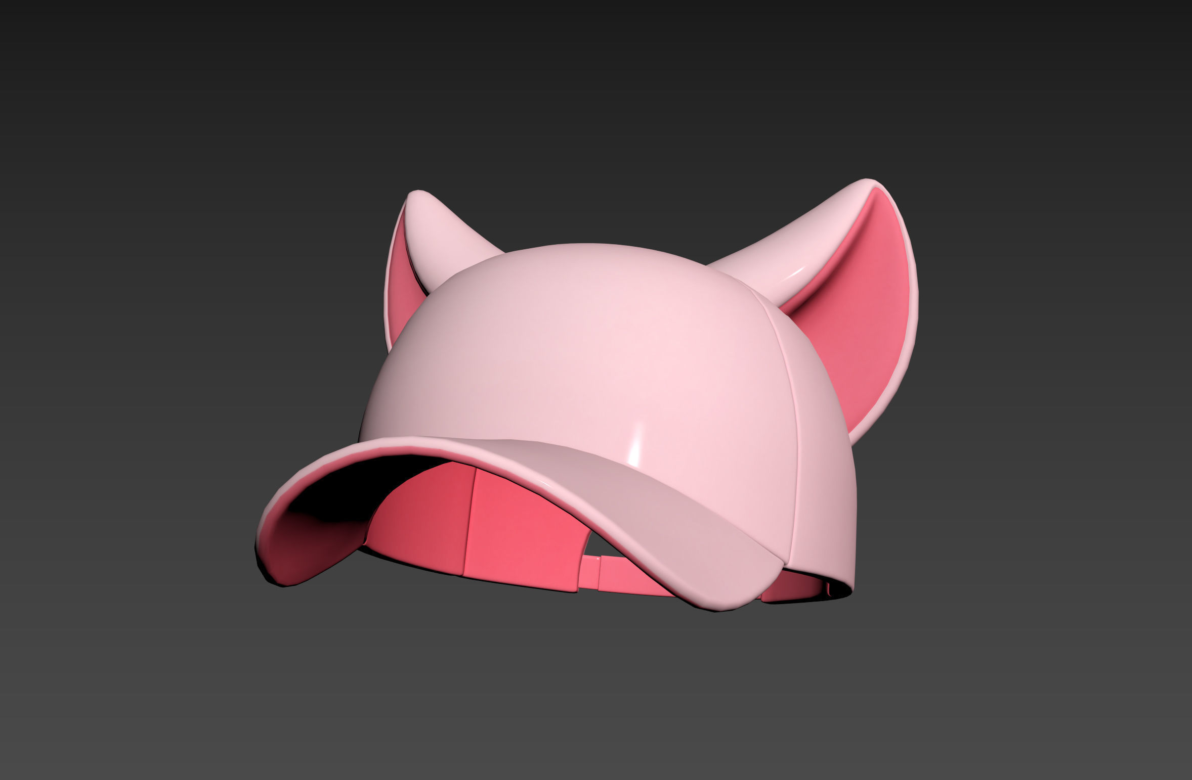 Prop032 Cat Cap 3D model_10