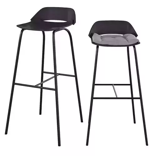 Bar Stool Rolf Benz 650 3D model