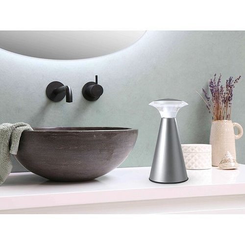 Fulcrum Grey Portable Table Lamp Free 3D model