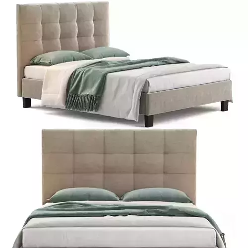 Comfort Semi Double Beige Bed