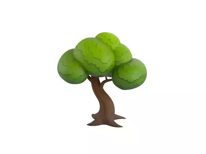 Cartoon Tree 001