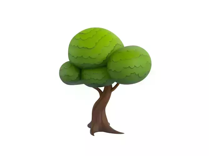 Cartoon Tree 002