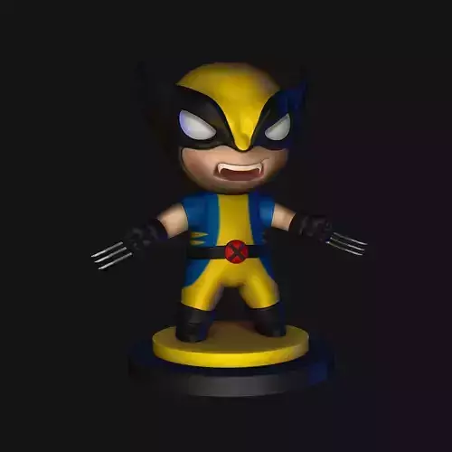 Wolverine STL figurine