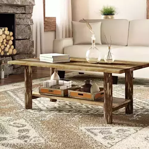 Tustin Wood Coffee Table