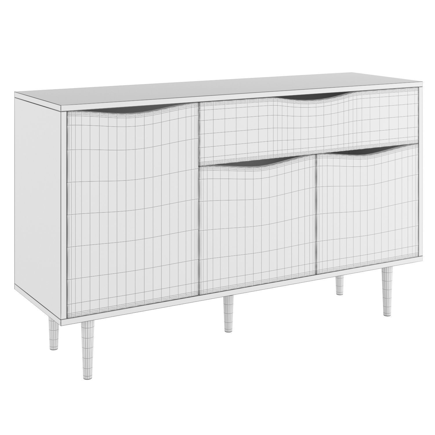 Chest of drawers Like 3D model_1