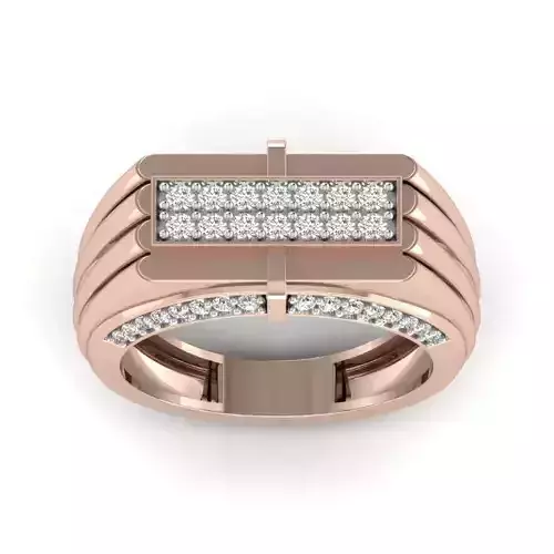engagement ring 3D print model 3D print model